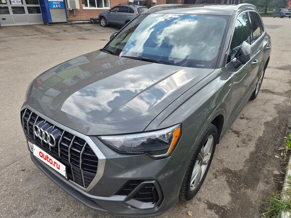 2020 Audi Q3 45 TFSI II (F3), серый, 3500000 рублей - вид 10