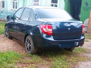 2013 Lada (ВАЗ) Granta I, синий, 250000 рублей, вид 4