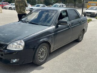 2007 Lada (ВАЗ) Priora I, чёрный, 150000 рублей, вид 1