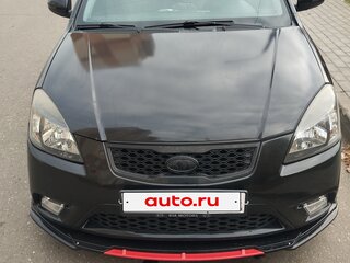2010 Kia Rio II Рестайлинг, чёрный, 350000 рублей, вид 2