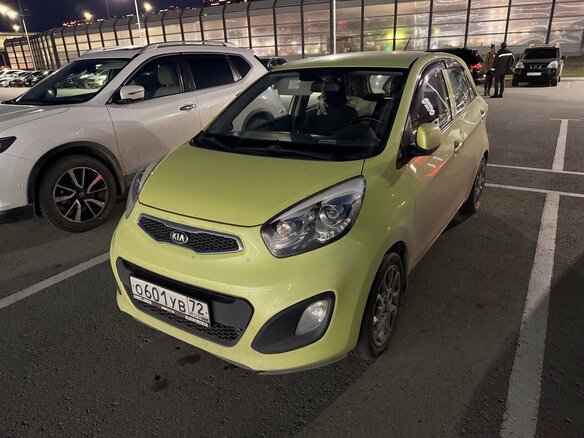 2013 Kia Picanto II, зелёный, 850000 рублей - вид 1