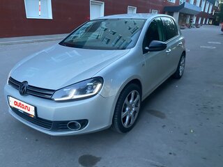 2012 Volkswagen Golf VI, серебристый, 840000 рублей, вид 3