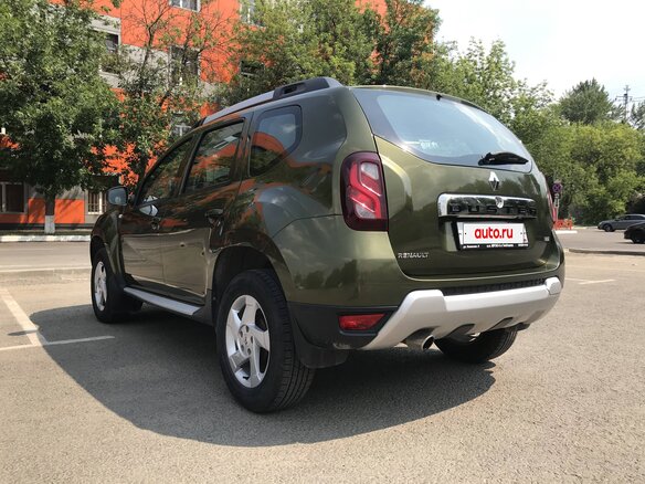 2015 Renault Duster I Рестайлинг, зелёный, 1200000 рублей - вид 2