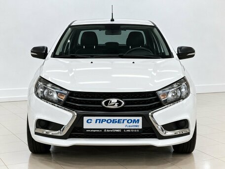2019 Lada (ВАЗ) Vesta I, белый, 510000 рублей, вид 2