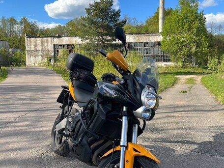 2013 Kawasaki Versys 650, жёлтый, 450000 рублей, вид 1