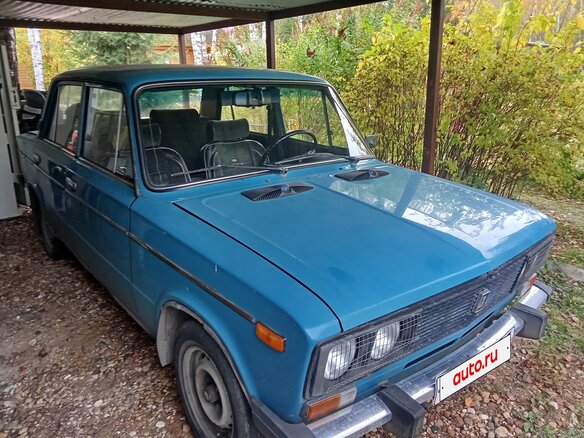 1995 Lada (ВАЗ) 2106, синий - вид 1
