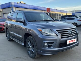2014 Lexus LX 570 III Рестайлинг, серый, 3499999 рублей, вид 2