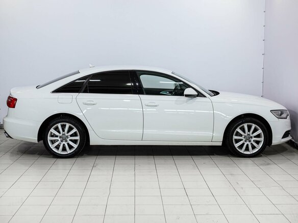 2013 Audi A6 IV (C7), белый, 1449000 рублей - вид 4