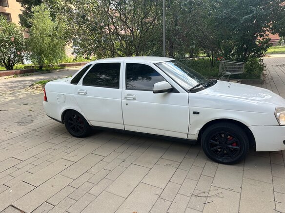 2008 Lada (ВАЗ) Priora I, белый, 290000 рублей - вид 5