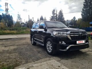 2020 Toyota Land Cruiser 200 Series Рестайлинг 2, чёрный, 11000000 рублей, вид 4