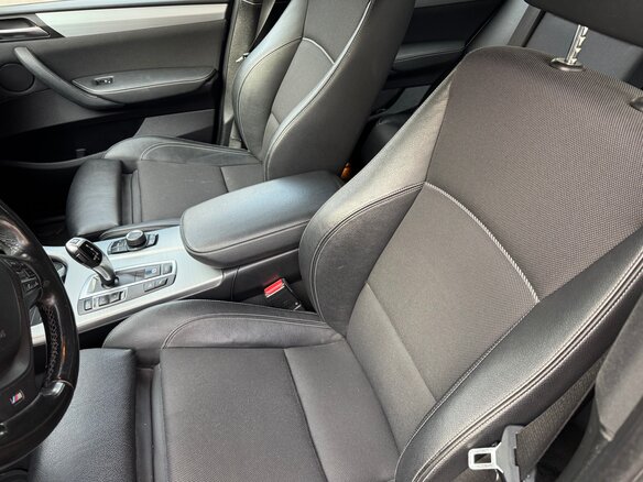 2016 BMW X3 20i xDrive II (F25) Рестайлинг, синий, 1600000 рублей - вид 5
