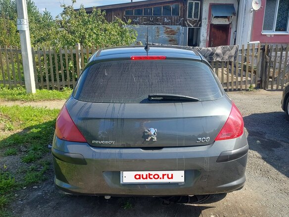 2010 Peugeot 308 I, серый, 500000 рублей - вид 7
