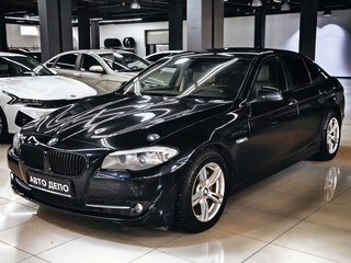 2013 BMW 5 серии 530d xDrive VI (F10/F11/F07) Рестайлинг, чёрный, 1845000 рублей, вид 1