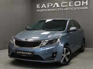 2014 Kia Rio 4-speed III, голубой, 780000 рублей, вид 1