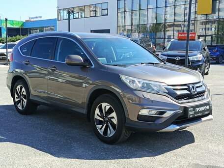 2016 Honda CR-V IV Рестайлинг, коричневый, 2290000 рублей, вид 3