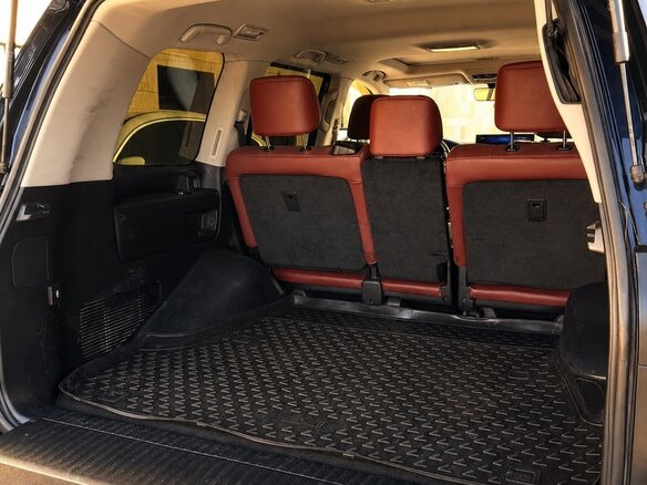 2019 Lexus LX 570 III Рестайлинг 2, синий, 8900000 рублей - вид 12