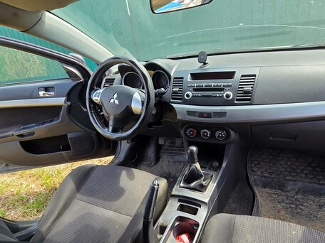 2010 Mitsubishi Lancer X, чёрный, 438000 рублей, вид 5