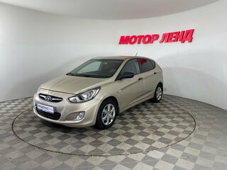 2012 Hyundai Solaris I, золотистый, 639000 рублей, вид 1