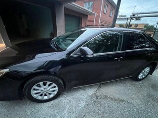 2014 Toyota Camry VII (XV50), чёрный, 1530000 рублей, вид 3