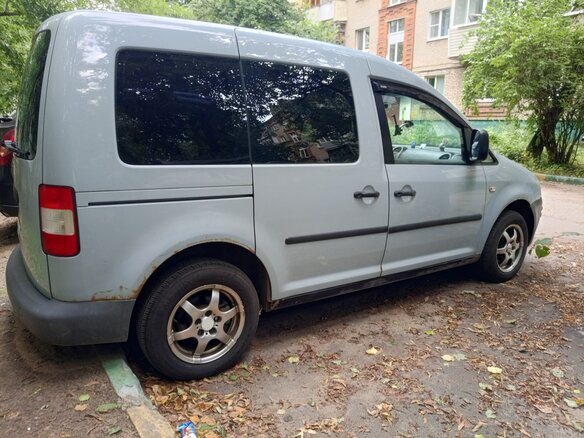2007 Volkswagen Caddy III, серый - вид 4