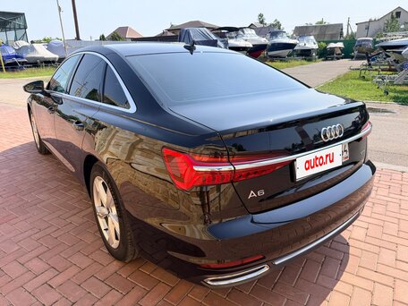 2021 Audi A6 45 TFSI V (C8), чёрный, 4850000 рублей, вид 5