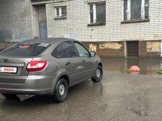2017 Lada (ВАЗ) Granta I, коричневый, 260000 рублей, вид 4