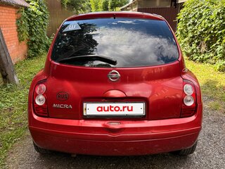 2006 Nissan Micra III (K12), красный, 300000 рублей, вид 2