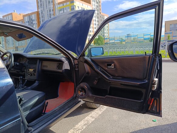 1992 Audi 80 V (B4), синий, 180000 рублей - вид 12
