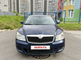 2008 Skoda Octavia II (A5) Рестайлинг, синий, 400000 рублей, вид 2