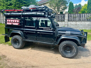 2008 Land Rover Defender 110 I Рестайлинг, чёрный, 2500000 рублей, вид 3
