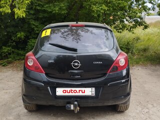 2007 Opel Corsa D, чёрный, 230000 рублей, вид 3