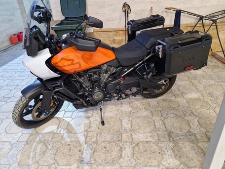 2022 Harley-Davidson Pan America Special, оранжевый, 1150000 рублей, вид 2