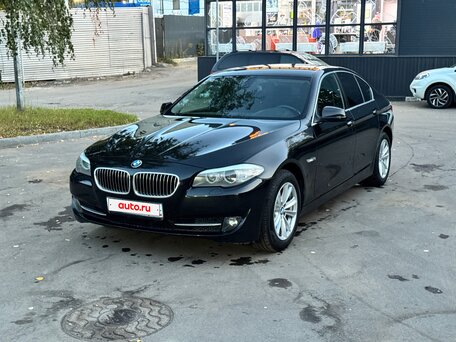2011 BMW 5 серии 523i VI (F10/F11/F07), чёрный, вид 1