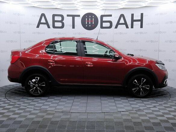 2021 Renault Logan Stepway II Рестайлинг, красный, 1173000 рублей - вид 5
