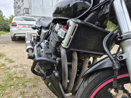 1996 Honda CB 400 Super Four, чёрный, 300000 рублей, вид 5