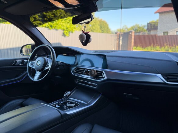 2019 BMW X5 30d IV (G05/G18), синий, 6199000 рублей - вид 14