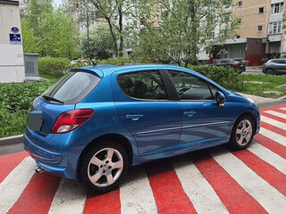 2011 Peugeot 207 I Рестайлинг, голубой, 550000 рублей, вид 2