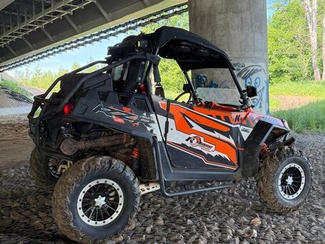 2014 Polaris RZR 900, красный, 780000 рублей, вид 2