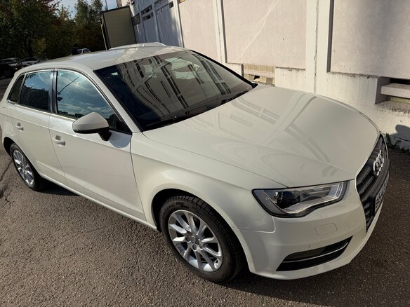 2014 Audi A3 III (8V), белый - вид 1