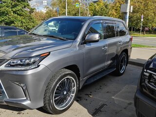 2016 Lexus LX 570 III Рестайлинг 2, серый, 15000000 рублей, вид 4