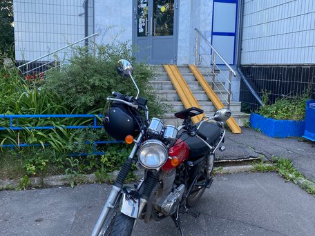 2001 Honda CB 400SS, красный, 320000 рублей, вид 1