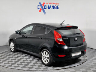 2011 Hyundai Solaris I, чёрный, 563000 рублей, вид 3
