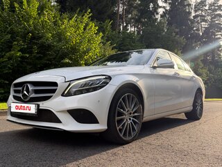 2018 Mercedes-Benz C-Класс 200 IV (W205) Рестайлинг, белый, 3200000 рублей, вид 4