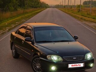 2008 Kia Spectra I Рестайлинг 2, чёрный, 399000 рублей, вид 1
