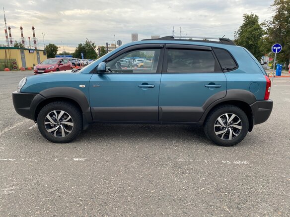 2006 Hyundai Tucson I, зелёный, 580000 рублей - вид 8