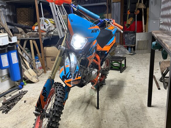 2025 Kayo Evolution YX140EM, синий, 80000 рублей - вид 5