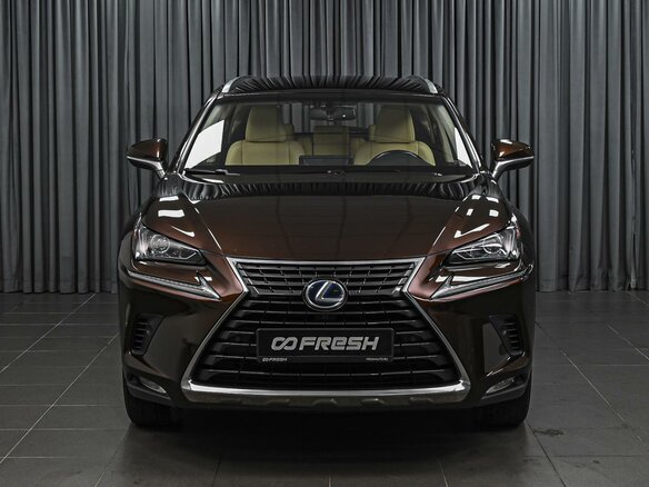 2019 Lexus NX 300h I Рестайлинг, коричневый, 3175000 рублей - вид 2