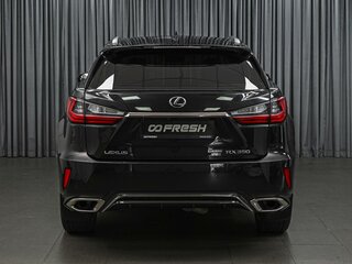 2019 Lexus RX 350 IV Рестайлинг, чёрный, 4999000 рублей, вид 4