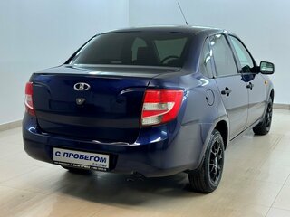 2012 Lada (ВАЗ) Granta I, синий, 420000 рублей, вид 4