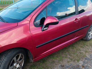 2007 Peugeot 207 I, красный, 290000 рублей, вид 2